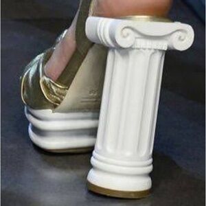 Dolce & Gabbana Greek Goddess Column Heel Sandals